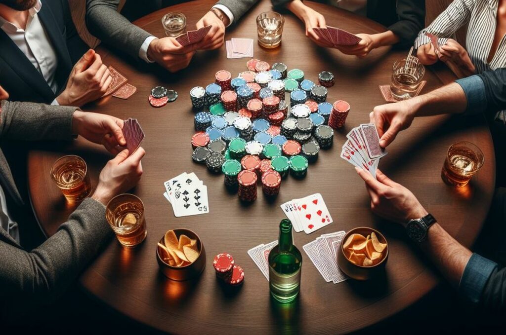 mains au Texas Hold'em Poker