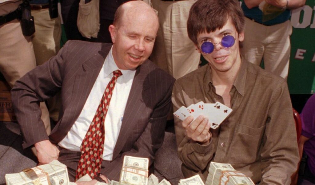 Le joueur de poker Stu Ungar